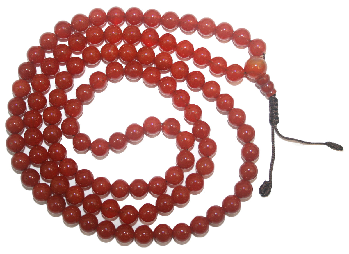 10 mm OM 108 beads Prayer Meditation Mala Necklace