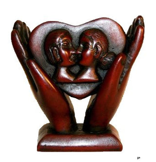 Lover's Kiss Red Resin Handmade - Agan Traders