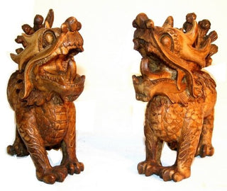 Resin Dragon Pair - Agan Traders