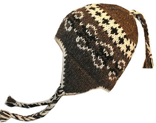 Knit Wool Fleece lined Warm Winter Beanie Hat - Agan Traders