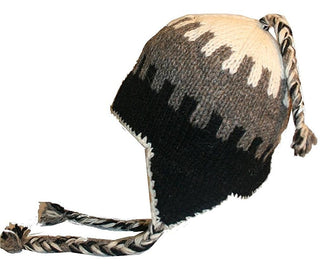 Agan Traders Beanie Cable Knit Warm Crocheted Natural Soft Stretched Fleece Lined Hat One Size - Agan Traders, Black 184