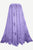 711 SK Agan Traders Gypsy Medieval Renaissance Skirt - Agan Traders,  Lavender