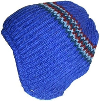 Knit Fleece Ear Flap Beanie Adult Size - Agan Traders