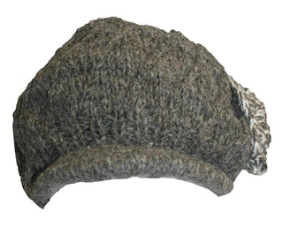 Knit Berate Chakra Peak Cap Hat - Agan Traders, Grey