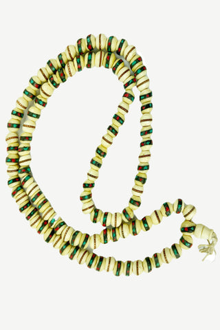 Tibetan Buddhist 108 Bead Prayer Meditation Wrist Necklace Mala - Agan Traders, Bg 10mm