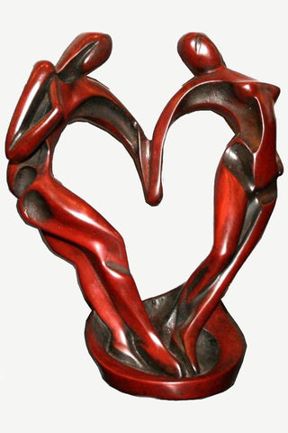 Hand Crafted Loving Mate Holding Hands Decoration