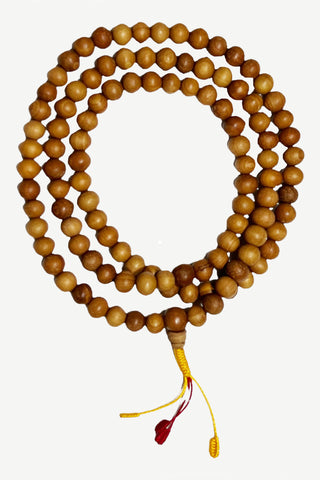 10 mm Tibetan Buddhist Sandalwood Prayer Bead Meditation Mala