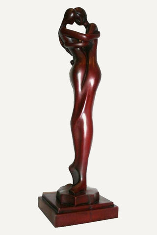 New Hand Crafted Resin Loving Mate 20 Inches Tall ~ Made in Nepal