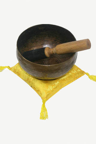 Himalayan Antique Hand Pounded Tibetan Art Healing Chakra Singing Bowl Nepal - Agan Traders, 414 SB Crown Chakra