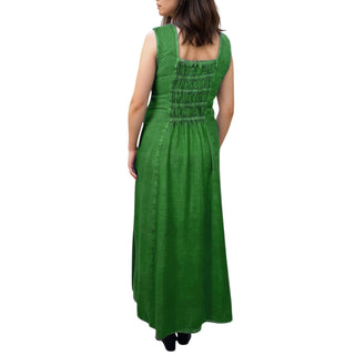 1004 DR Roman Victorian Sleeveless Embroidered Summer Dress