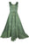 Sweet Empire Dazzling Flare Gothic Summer Costume Dress Gown - Agan Traders, Green