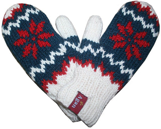 Knit Peak Hat OR Mitten Or Folding Mitten - Agan Traders, 1419 M Rd