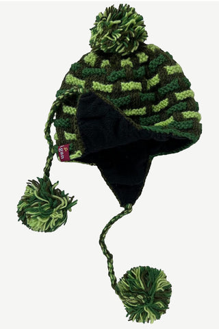 Nepal Women's Knit Wool Thick Beanie Hat Warm Fleece Lined Small  Medium ~ 1406 H