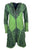 RJ 310L Bohemian Patched Embroidered Funky Boho Long Hoodie Jacket - Agan Traders, Lime