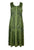 1031 DR Women’s Sleeveless Button-Down Sun Dress - Agan Traders, Green