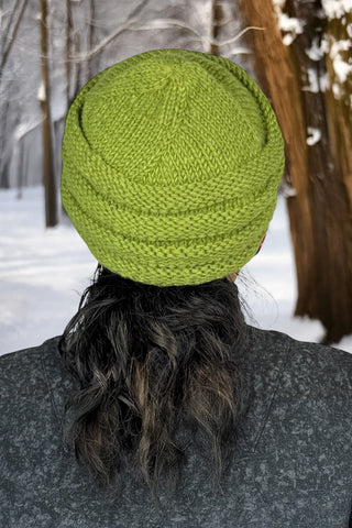 Womens Cable Knit Soft Lamb's Wool Fleece Lined Skull Hat ~ Small Medium ~ 1416H