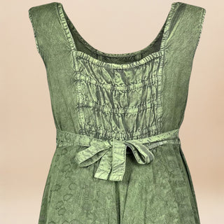 305 DR Sweet Empire Dazzling Flared Embroidered Summer Dress Gown