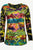 270 / 271 RB Bohemian Knit Tie dye Patched Embroidered Shirt Blouse