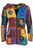 339 RJ Bohemian Knit Cotton Razor Cut Pixie Hoodie Sweatshirts Rib Jacket - Agan Traders, Multicolored