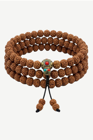 5 Mukhi Rudraksha Mala (10mm)
