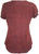 Medieval Bohemian Embroidered Top Shirt Blouse - Agan Traders, Burgundy