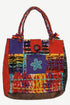 Colorful Patchwork Short handle Bohemian Gypsy Tote Bag