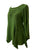 303 NB Bohemian Asymmetrical Blouse Tunic - Agan Traders, E Green