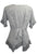 305 B Medieval Bohemian Embroidered Bottom Shirt Blouse - Agan Traders, Silver