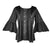 307 B Medieval Bohemian Embroidered Bottom Shirt Blouse - Agan Traders, Black