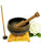 Antique Tibetan Auspicious Symbol Bowl Set - Agan Traders, SB 3378 G Note