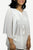 Rayon crape Bohemian Medieval Embroidered Tunic Blouse - Agan Traders, White