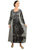 Renaissance Gothic Roman Medieval Velvet Long Dress Gown - Agan Traders, Silver