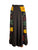 Long Gypsy Patch Rib Cotton Bohemian Wrapper Skirt - Agan Traders, Brown