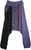 LPS 574 Bohemian Funky Hippie Knit Cotton Afghani Harem Pant Trouser - Agan Traders, Purple Black