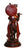 Resin Hand Crafted Standing Goddess Krishna - Agan Traders, Rosewood