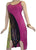 R 08 Agan Traders Bohemian Knit Cotton Assymetrical Hem Spaghetti Strap Sun Dress - Agan Traders, Pink