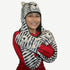 Animal Hat Combo Winter Fleece Headwear with Long Scarf and Mitten