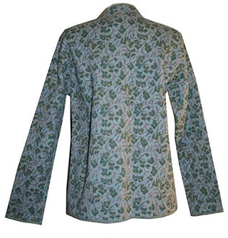 Reversible Cotton Patchwork Paisley Quilted Jacket - Medium - Agan Traders