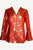 513 JKT Women's Oriental Mandarin Silk Brocade Light Jacket