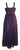 Lace Wedding Evening Vintage Sleeveless Strap Dress - Agan Traders, Purple