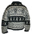 WJ 08 Knitted Wool Cardigan Sweater - Agan Traders, Grey White