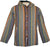 Stripe Cotton Funky Hooded Fleece Lined Jacket - Agan Traders, Multi 1