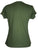 Om Embroidered Stretchy Yoga Tee - Agan Traders, Army Green