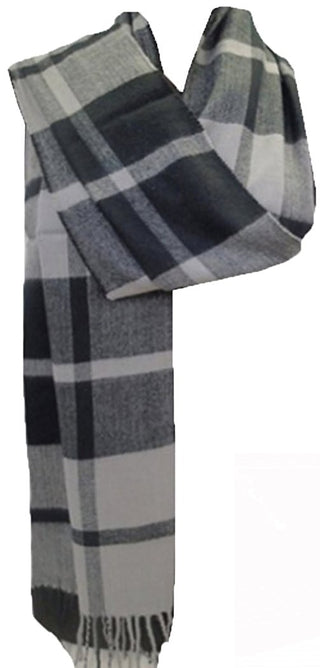 Scf 895 New Style Unisex Checkered Soft Scarf - Agan Traders