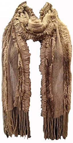 New Winter Item Fuzzy Layer Scarves - Agan Traders