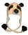 Agan Traders Wool Animal Knit Fleece Lined Flap trapper Hat Child Kids Size - Agan Traders, Panda