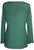 Diamond Neck Renaissance Embroidered Blouse - Agan Traders, H Green