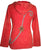 RJ 345 Agan Traders Nepal Razor Cut Patched Bohemian Hoodie Jacket - Agan Traders, Red Purple