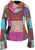 Nepal Rib Cotton Patch Bohemian Fleece Jacket - Agan Traders, Multicolor