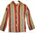Stripe Cotton Funky Hooded Fleece Lined Jacket - Agan Traders, Multi